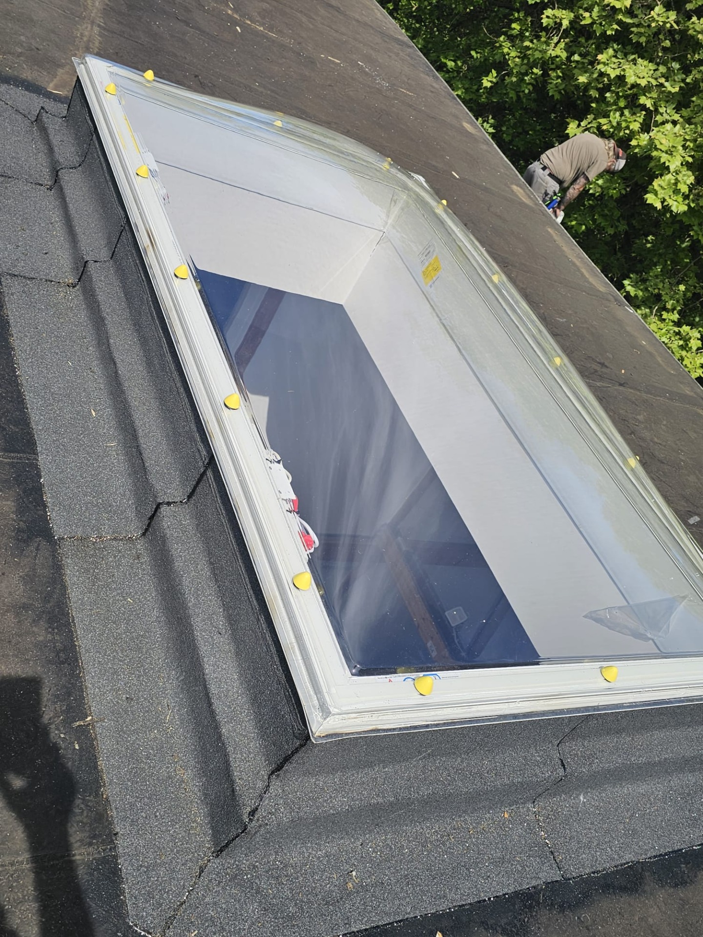 Grote koepel ingebrand